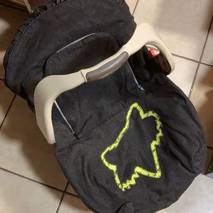 Winter car seat insert